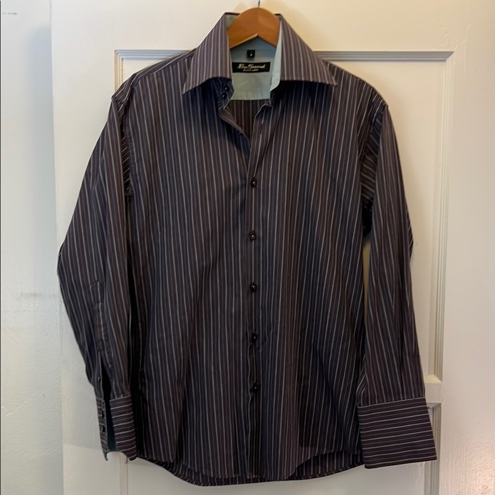 Men’s Ben Sherman Black label size s woven poly blend shirt